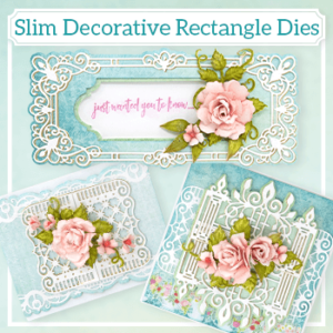 Side Release - Slim Decorative Rectangle Dies (Jan 2023)